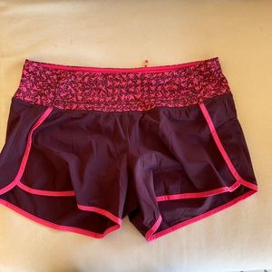 Lululemon running shorts